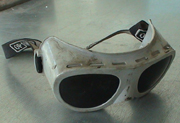 Schweierschutzbrille mit Seitenschutz